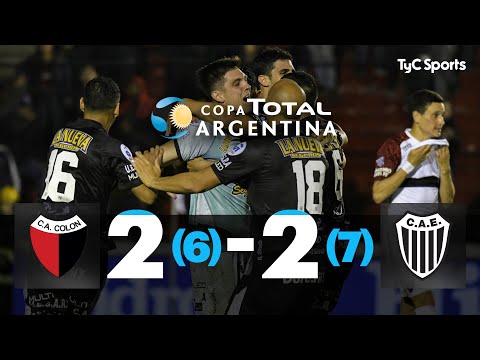 Colón 2 (6) VS. Estudiantes (BA) 2 (7) | 4tos de Final | Copa Argentina 2019