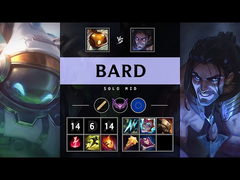 Bard Mid vs Sylas - EUW Master Patch 25.09