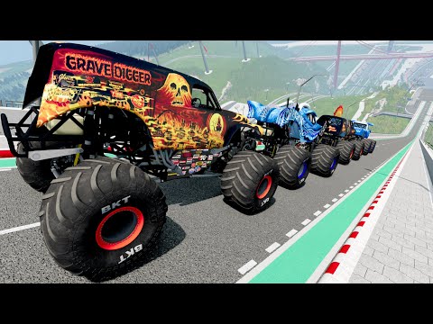 Epic High Speed Jumps LIVE  #9 | BeamNG Drive - Griff's Garage