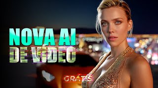 INTELIGÊNCIA ARTIFICIAL pra VÍDEOS igual KLING e SORA !! Mas é de GRAÇA