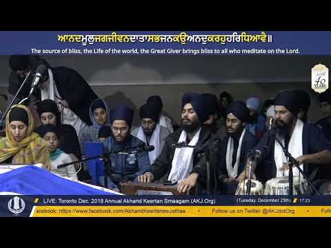 008 Toronto Dec  2018 - Tuesday Eveing - Bhai Navjot Singh Jee