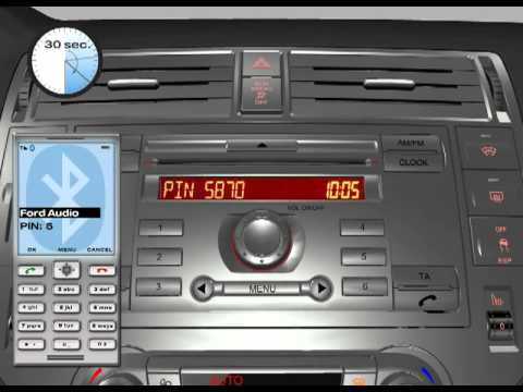 Ford 6000CD Mobile phone connection