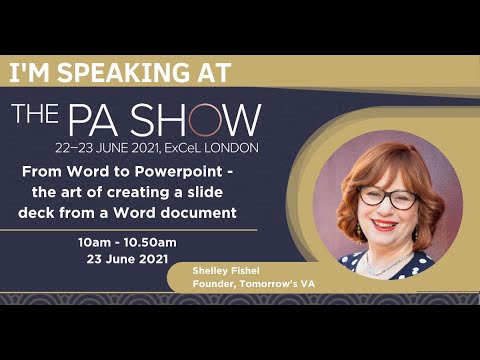 From Word to PowerPoint