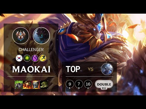 Maokai Top vs Volibear - KR Challenger Patch 10.14