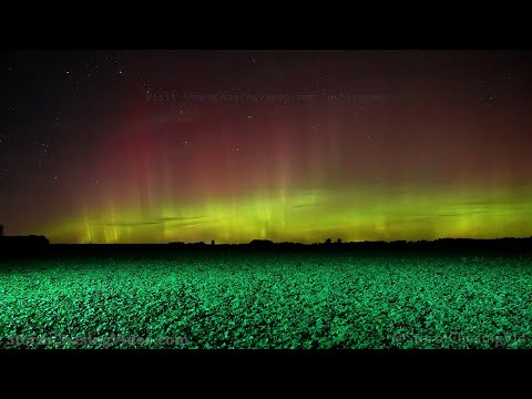 Aurora Borealis Fills The Sky Over Central Minnesota - 9/4/2022