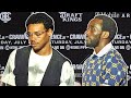 TERENCE CRAWFORD REFUSES TO BREAK STARE DOWN WITH ERROL SPENCE IN NEW YORK