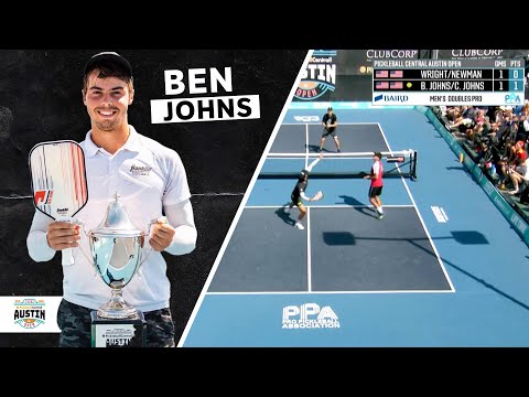 Ben Johns 2022 PPA Austin Open - Full Championship Sunday Highlights