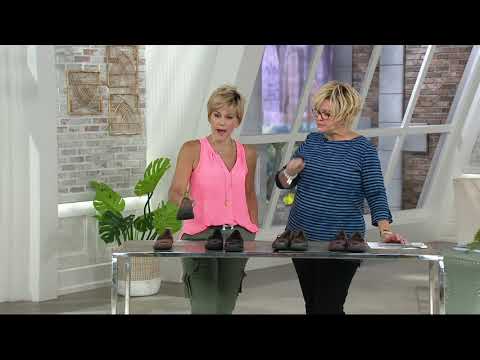 Earth Origins Leather Slip-On Flats - Leslie on QVC