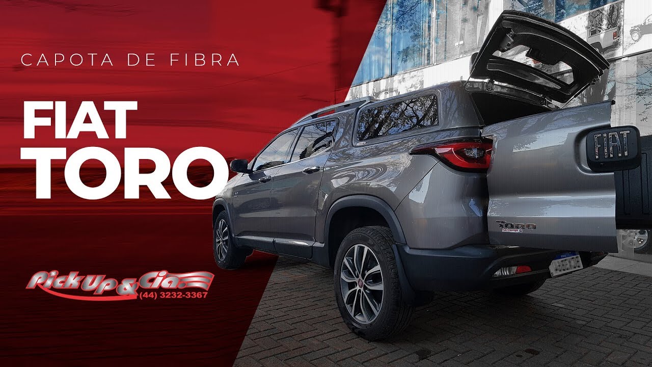 Capota de Fibra para Fiat Toro - Pickup & Cia