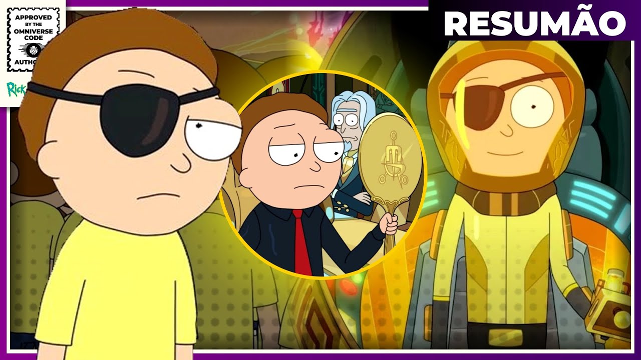 ENTENDA a HISTÓRIA COMPLETA do EVIL MORTY 😎 Rick & Morty