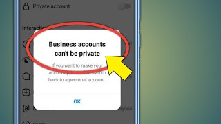 Instagram Business Account Ko Private Kaise Kare | Business Account Ko Private Kaise Kare