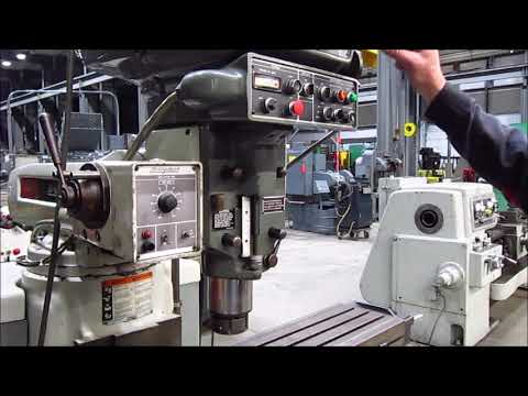Bridgeport Series II Vertical Knee Mill, 11” x 58” Table - Gallery Thumbnail 7