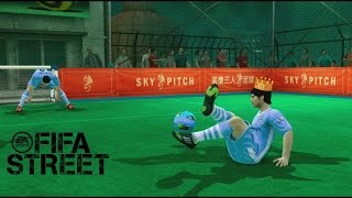 preview picture of video 'Fifa Street Gameplay Xbox 360 - Manchester City Vs Manchester United en El Rey de la Pista'