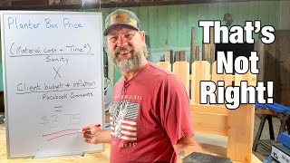 Stop Underselling! What to Charge for Your Woodworking Projects