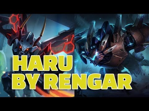 Rengar League Kill ♛ SKT T1 Haru Playing Rengar Jungle ♛ Korean Pro Replay