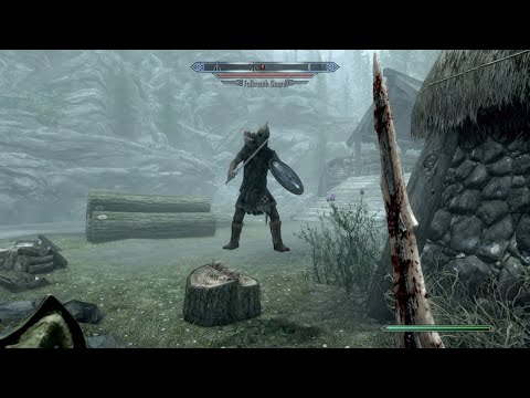 Gotta love Skyrim physics! - Compilation of funny bugs and glitches