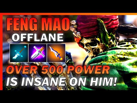 Feng Mao with over 500 PHYSICAL POWER and these NEW BUFFS are INSANE! - Predecessor Offlane Gameplay