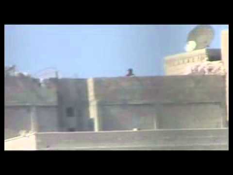 عملية قنص أحد عناصر النظام في حي الأربعين في مدينة حماة من قبل كتيبة بلال الحبشي