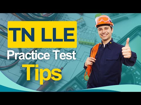 TN LLE Practice Test Tips 2026 Tennessee Limited Licensed Electrician - ALL You Need to Know