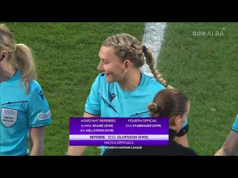 Scotland vs Germany - UWNL 2025 - League A