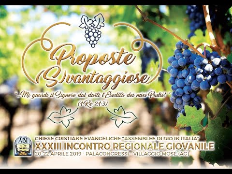 XXXIII Incontro Regionale Giovanile ADI della Sicilia 20/04/2019