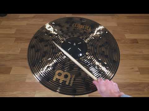 Meinl CC22DAR 22" Classics Custom Dark Ride Cymbal Video Demo