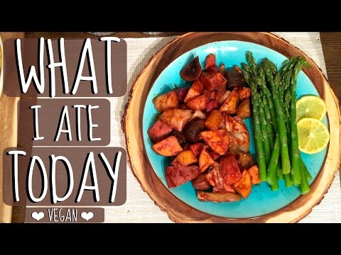 High Carb Low Fat Vegan (What I Ate Today) [Day 45]
