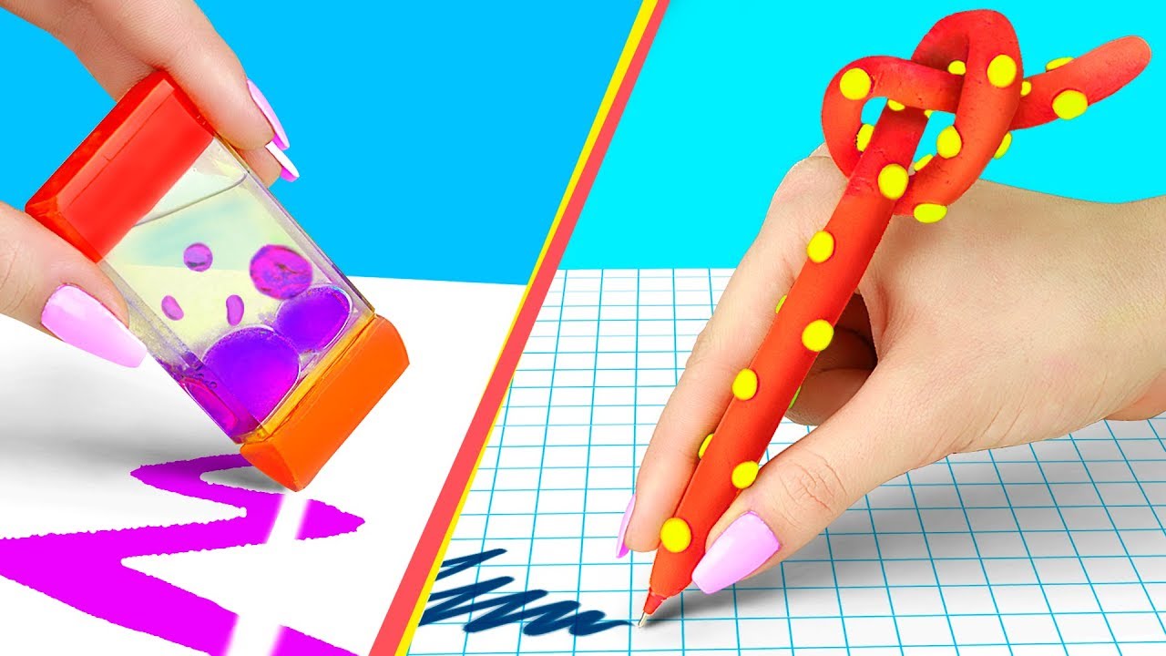 Антистресс канцелярия – 9 идей / Игрушки антистресс