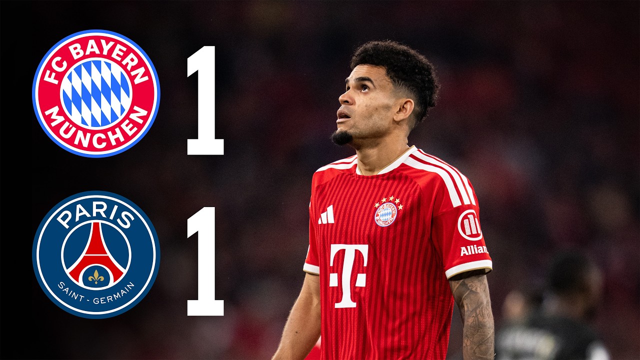 FC Bayern München 1 - 1 Paris Saint-Germain FC highlights
