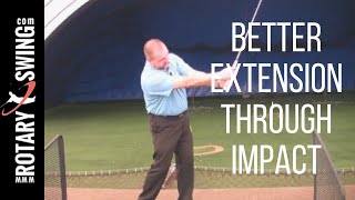 Improve Your Golf Swing Extension Through Impact