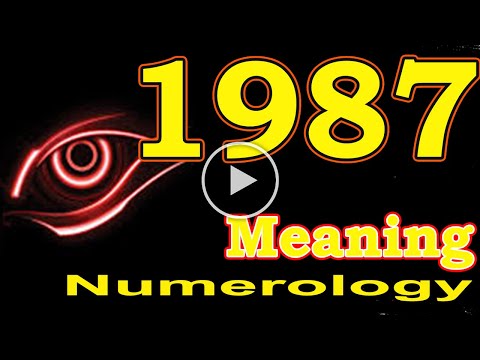 🔴 Angel Number Meanings 1987 ✅ Seeing 1987 ✅ Numerology Box