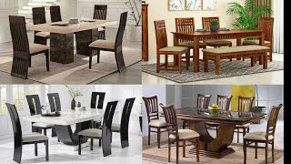 Dining Room Furniture Ideas / Marble Dining Table Ideas/ Wooden Dining Table