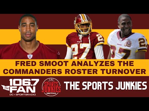 Fred Smoot: #commanders Built For Success | Sports Junkies