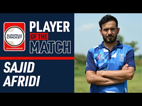 POTM S.Afridi - Playoffs Match 5 - GRE vs CZE | ECC24 | 30 Sep 2024 | ECC24.038
