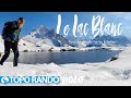 white lake by the ladders mountain hiking chamonix massif des aiguilles rouges. france