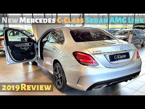 New Mercedes C-Class Sedan AMG Line 2019 Review Interior Exterior