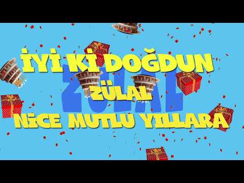 İyi ki doğdun ZÜLAL - İsme Özel Ankara Havası Doğum Günü Şarkısı (FULL VERSİYON) (REKLAMSIZ)