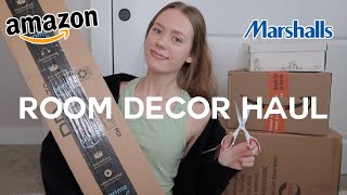 HUGE room decor haul | neutral decor, upgrading my room on a budget!