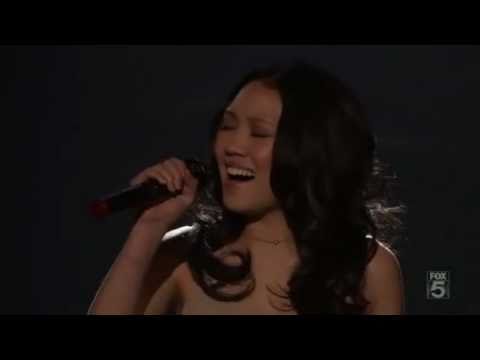 American Idol 10 - Thia Megia [Out Here On My Own] - Top 12 Girls Perform