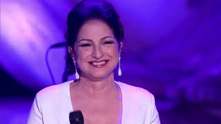 GLORIA ESTEFAN CANTA PARA EMILIO ESTEFAN INDUCTEE EN LA MUSA AWARDS Latin Songwriters Hall Of Fame