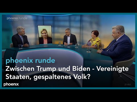 phoenix runde: Zwischen Trump und Biden - Vereinigte Staaten, gespaltenes Volk?
