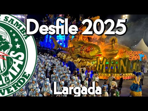Mancha Verde 2025 - DESFILE - LARGADA da Bateria Puro Balanço #BotaOFone #PioneiroNoVídeoDosBreques