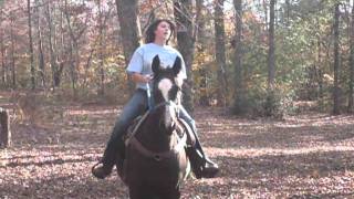 Me and emily riding!