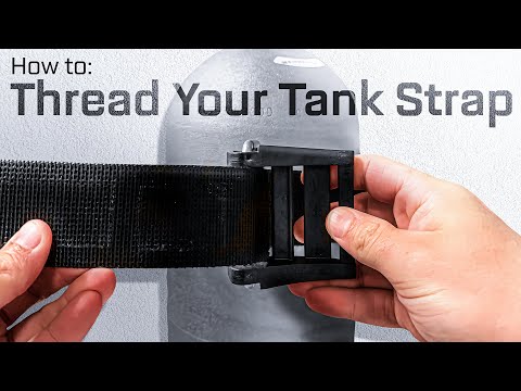 Scuba Divers: THIS Is How To Thread Your Tank Strap (Cam Bands)