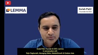Programmatic is connecting DOOH to mainstream media ecosystem: Gulab Patil, Founder & CEO of Lemma
