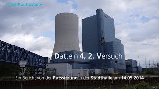 preview picture of video 'Datteln 4, 2. Versuch'