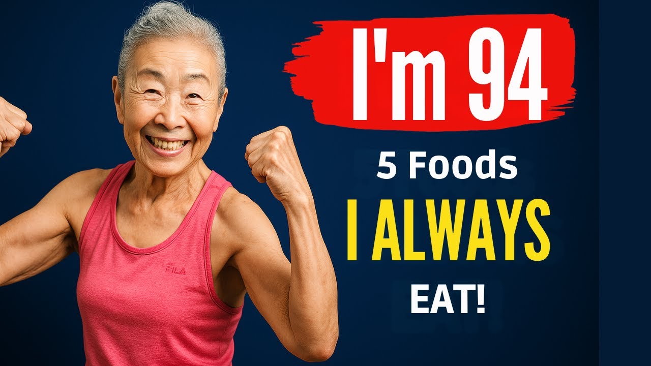 5 Longevity Foods the 94-Year-Old Japanese Trainer Eats Daily — Takishima Mika’s Anti-Aging Secrets