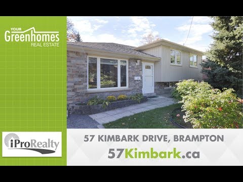 *SOLD* 57 Kimbark Drive - Brampton