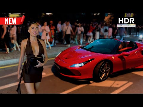 🔥 Moscow Nightlife 2025 🔥 Luxury Streets Walk! Russian Vibes - 4K HDR