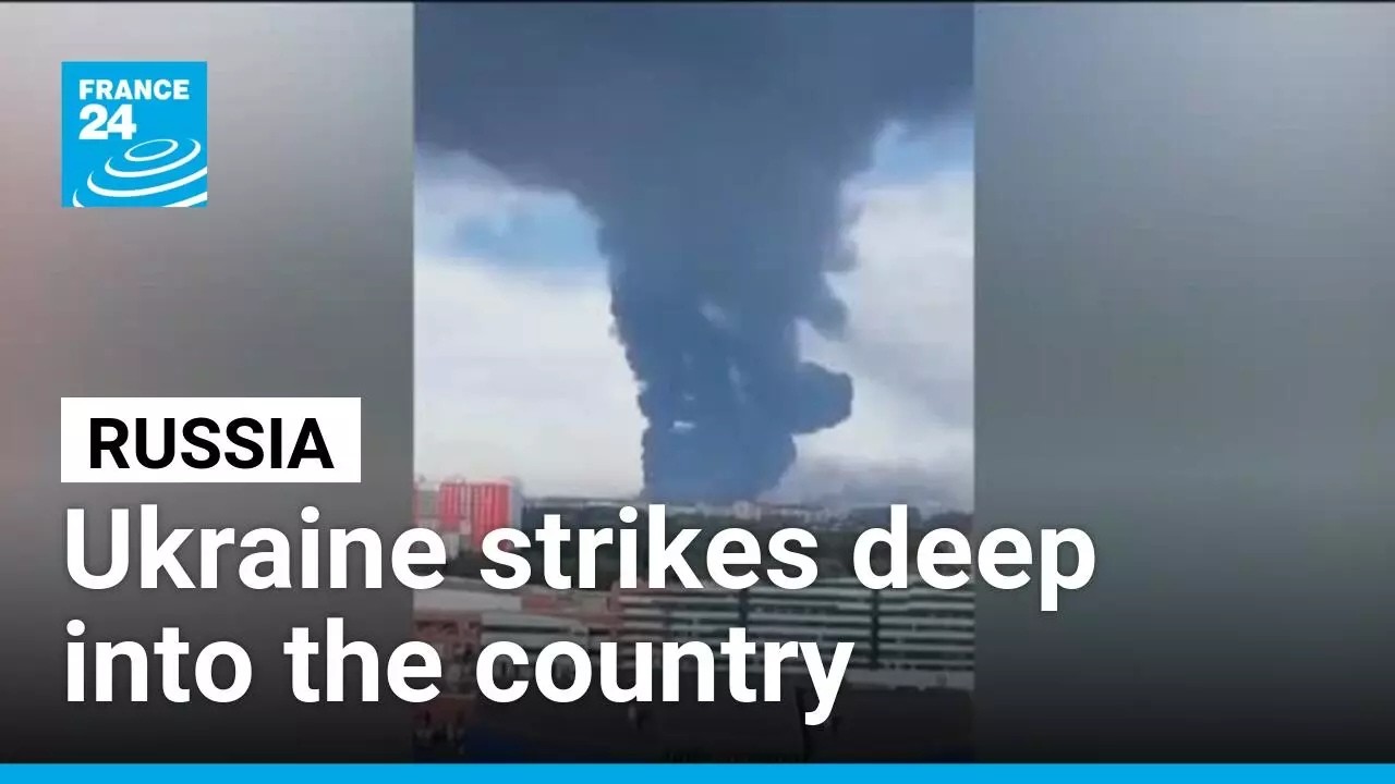 Ukraine strikes Russian refineries deep into the country • FRANCE 24 English